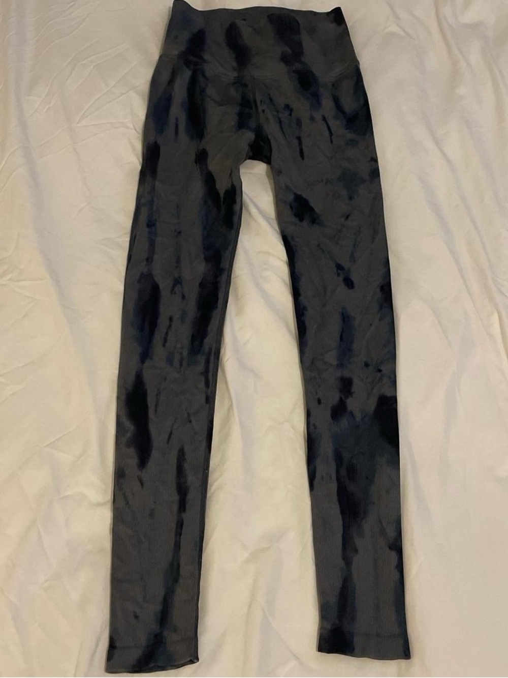 Spiritual Gangster Ribbed Leggings in Charcoal